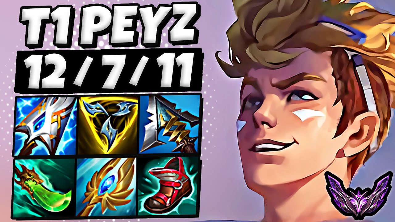 T1 Peyz vs HLE Gumayusi - Ezreal vs Caitlyn ADC | Patch 26.1