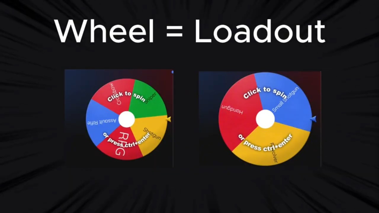 Rivals but I spin a wheel for my loadout!