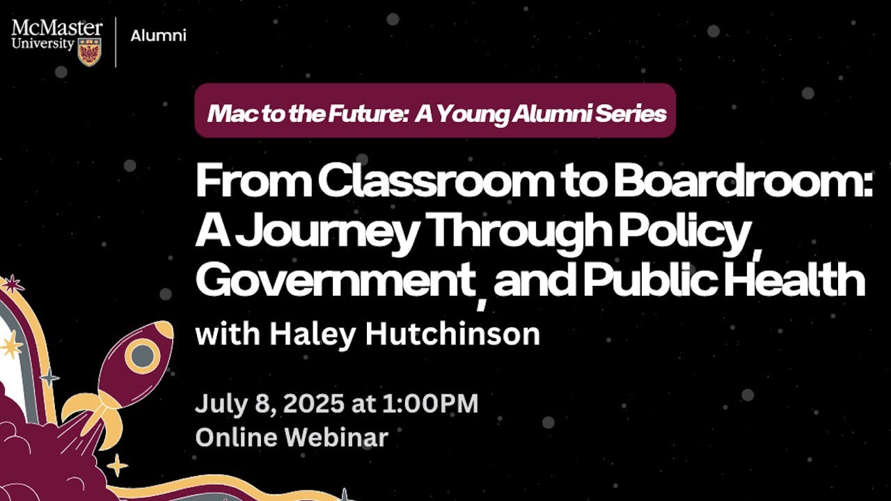 Mac to the Future: From Classroom to Boardroom: A Journey Through Policy, Purpose, and Public Health