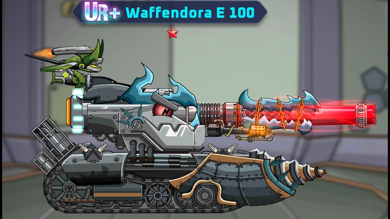 Battle of Tank Steel : Finally Tank Waffendora E 100 in Battle