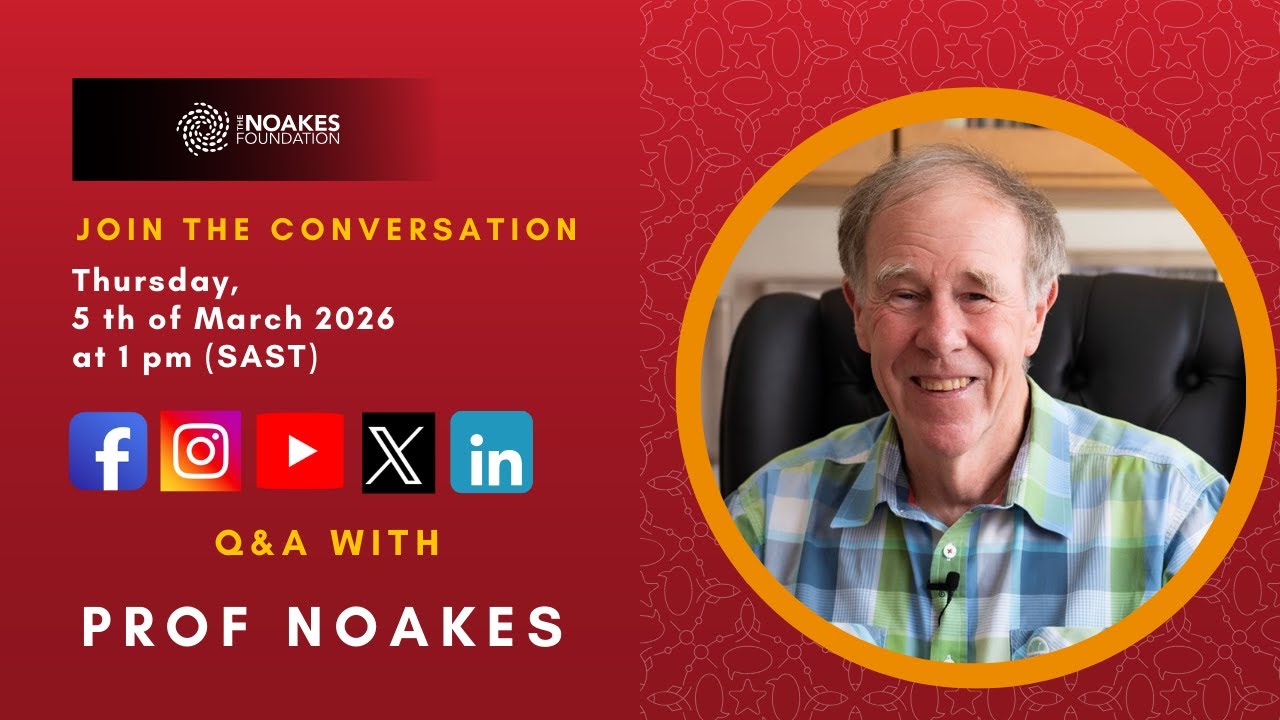 Live with Prof Noakes