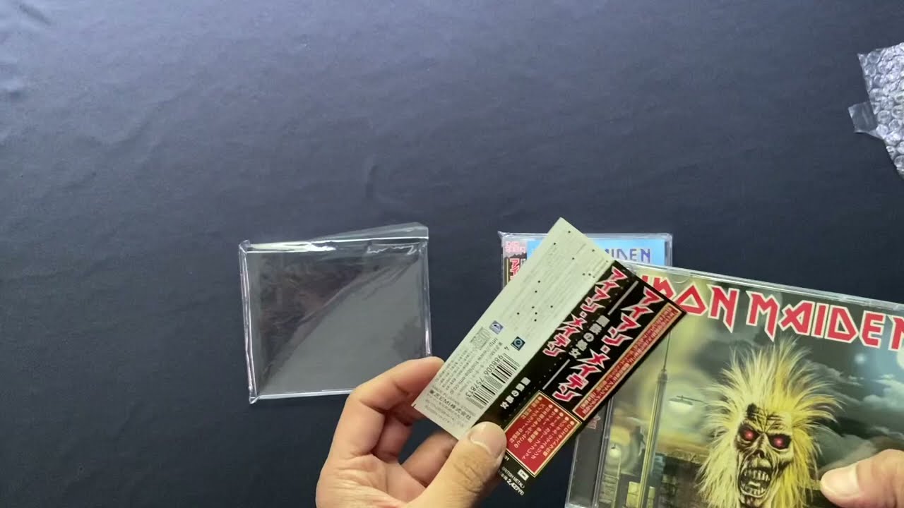 Mexican Pack: IRON MAIDEN japanese versions of Seventh Son and Iron Maiden (second hand)