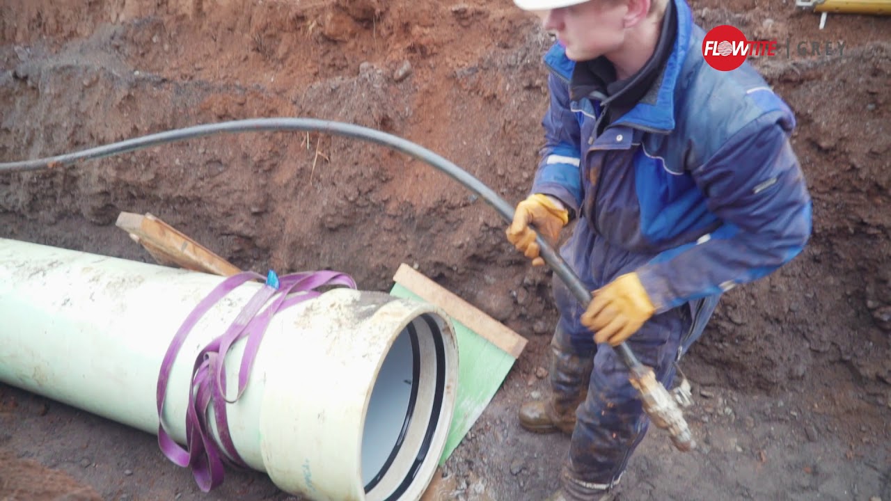 How to install GRP pipes correctly in open trench installations