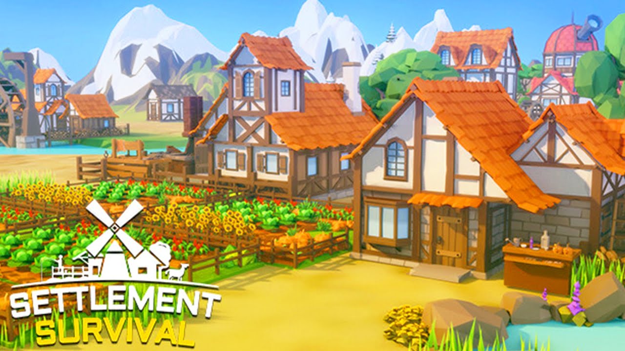IT'S FINALLY HERE - SETTLEMENT SURVIVAL a Banished Inspired Survival Colony City Builder OUT NOW