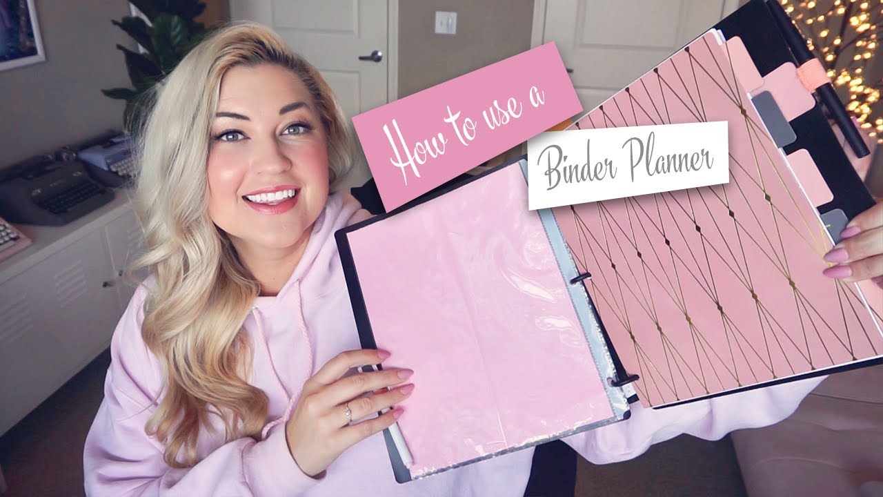 BINDER PLANNER SET UP | PLAN WITH ME