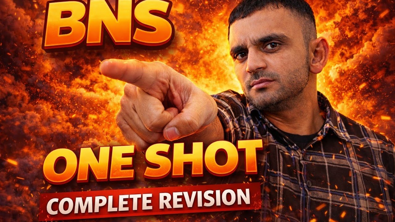 BNS 2023 ||ONE SHOT IN HINDI || MERATHON  ||BY VISHNU SIR BHARATIYA NAYAY SANHITA 2023