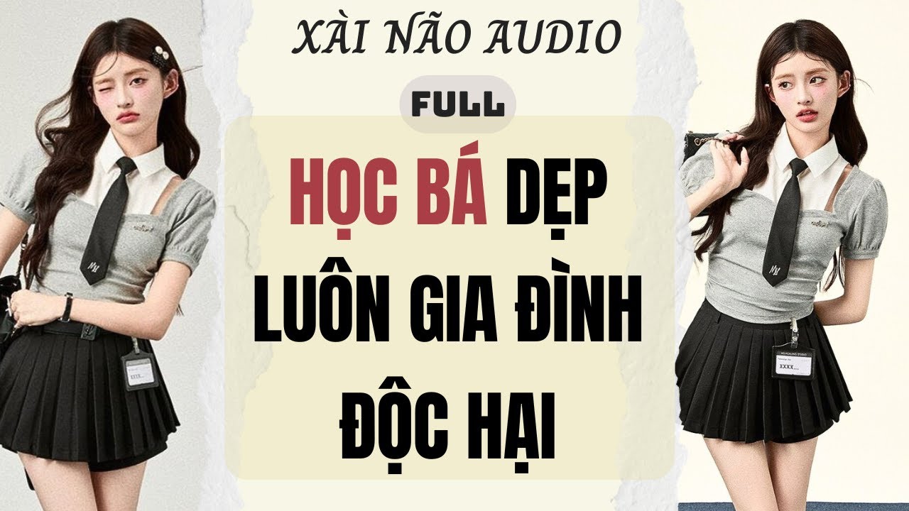 Full audio | HỌC BÁ DẸP LUÔN GIA ĐÌNH ĐỘC HẠI | Xài Não Audio 