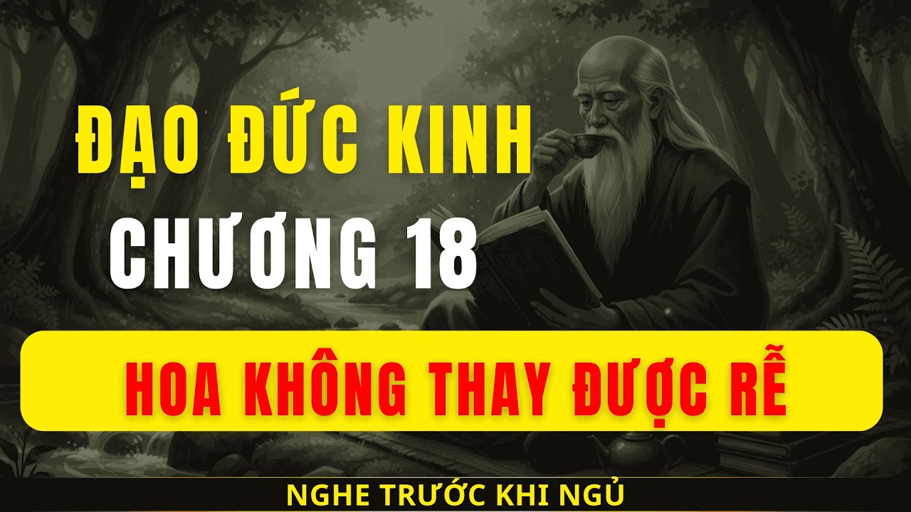 ĐẠO ĐỨC KINH CHƯƠNG 18 | Vì sao càng nhiều hình thức, nền càng yếu | Cẩm nang khắc kỷ
