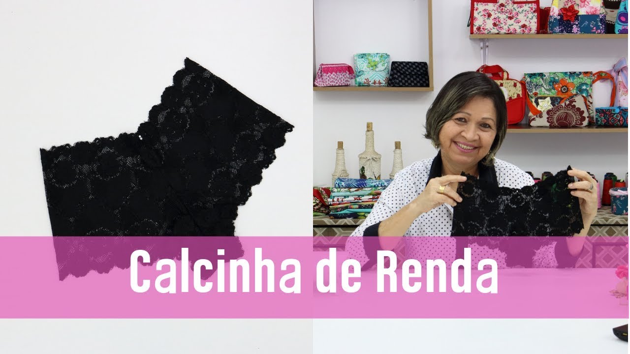 APRENDA COMO FAZER CALCINHA CALEÇON - PASSO A PASSO - Lu Lampert