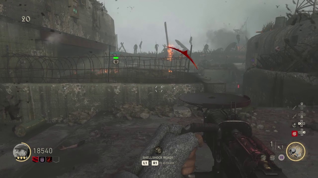 Call of Duty&reg;: WWII Pest spine steps + Ritual