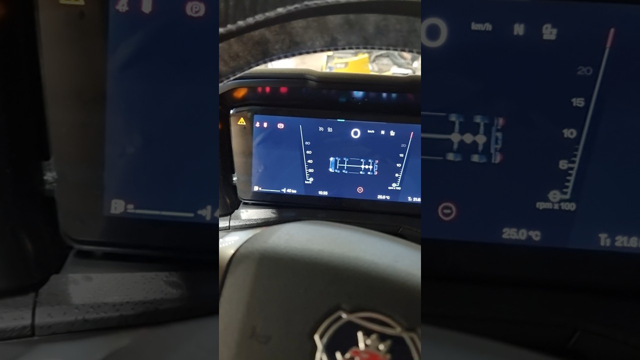 #scania #newgeneration #digital #dashboard #scaniasuper #views #automobile #technology #shorts