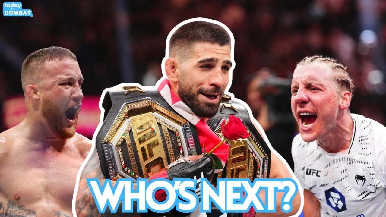 Ilia Topuria's Next fight Paddy or Gaethje?