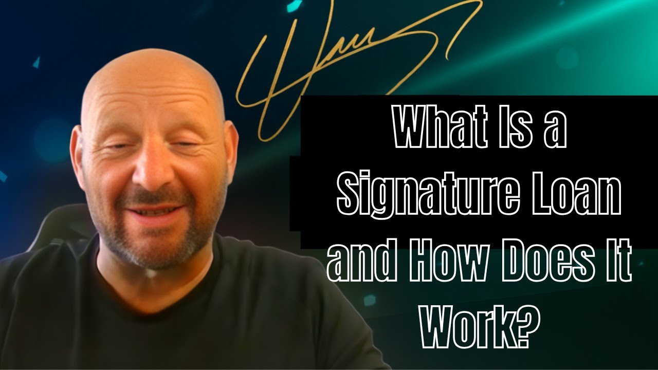 What Is a Signature Loan and How Does It Work