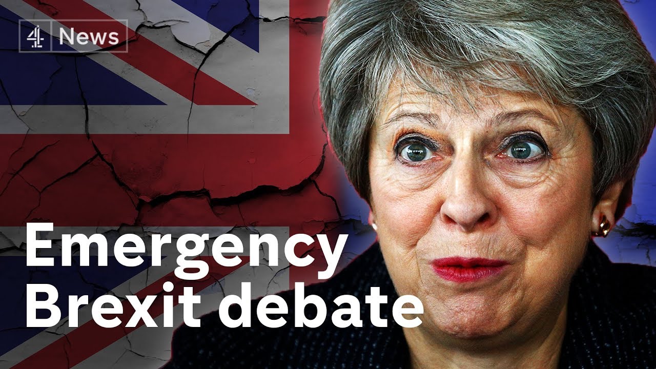 Emergency Brexit debate LIVE