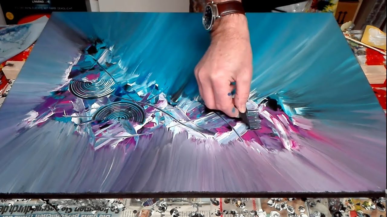 (28)Acrylmalerei Abstrakt,Acrylbild,acrylicpainting,art