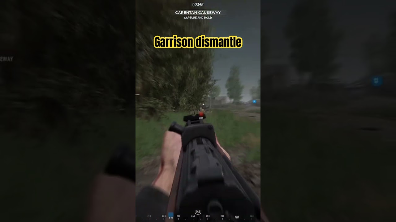 Garrison dismantle in Hell Let Loose! HLL Gameplay! #hellletloose #hllgame