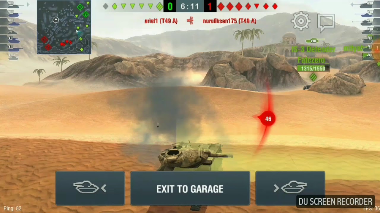 World Of Tanks Blitz || T49 ATGM Gameplay