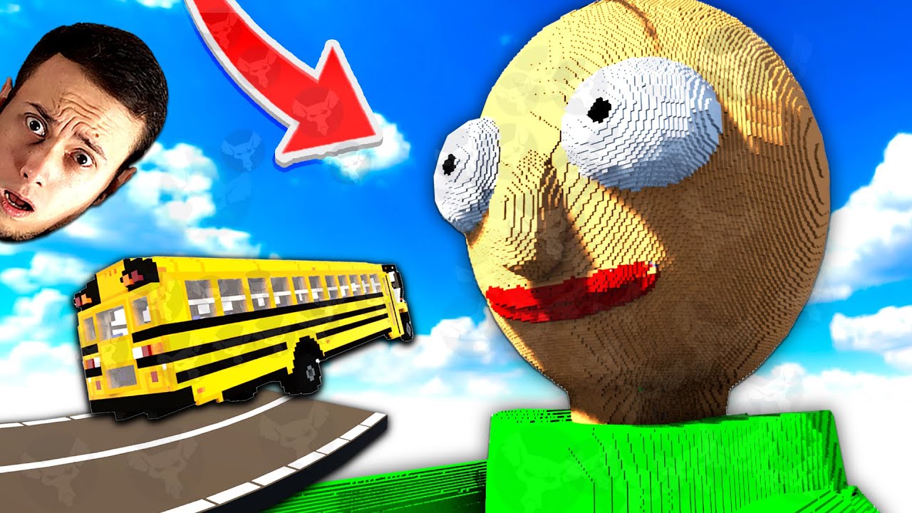 1000 MASINI vs BALDI Profesorul !