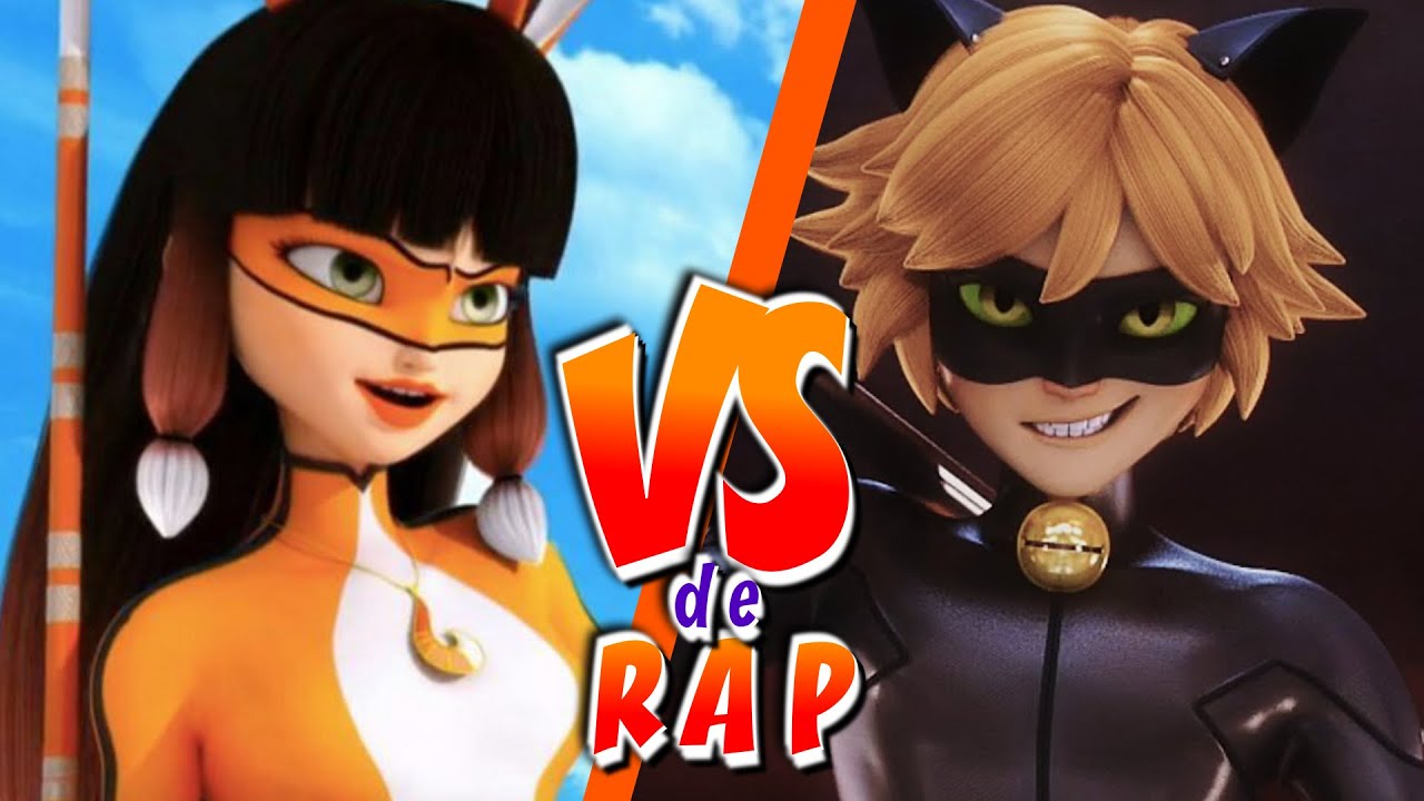 Volpina vs Cat Noir - BATALLAS DE RAP ANIMADAS