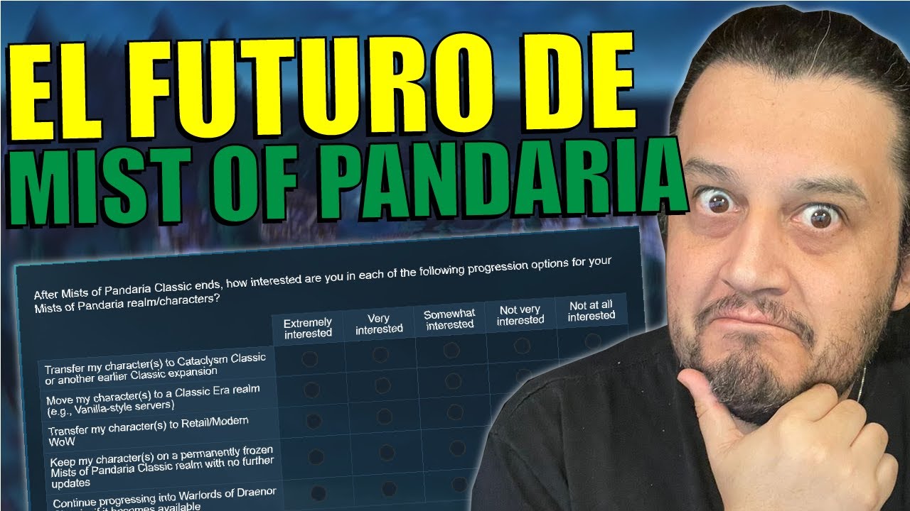 Blizzard lanza encuesta sobre el futuro de PANDARIA Clásico.