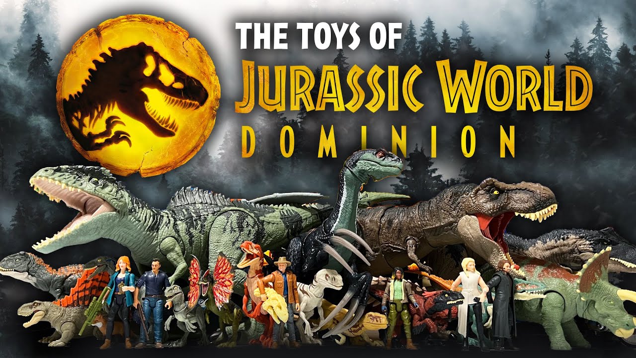 The Toys of Jurassic World Dominion + DNA Scan Codes! / collectjurassic.com