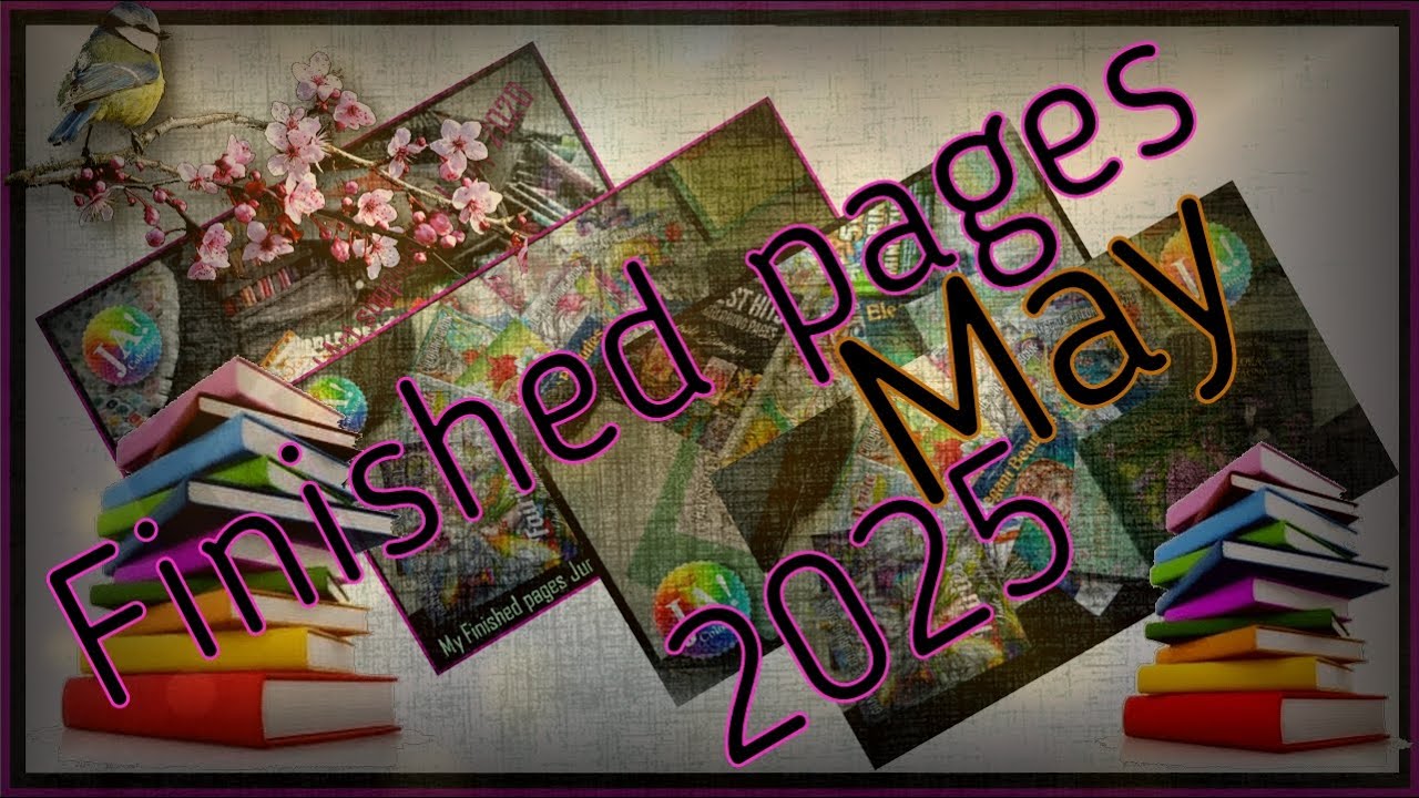 What I colored 🌼 in May 🧜&zwj;♀️ 2025 😊🐝