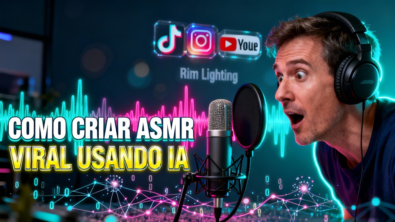 Como Criar ASMR Viral Usando IA (Passo a Passo)