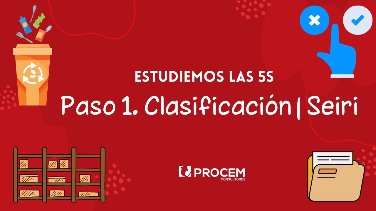 Seiri : Clasificación | Paso 1. Metodología 5s
