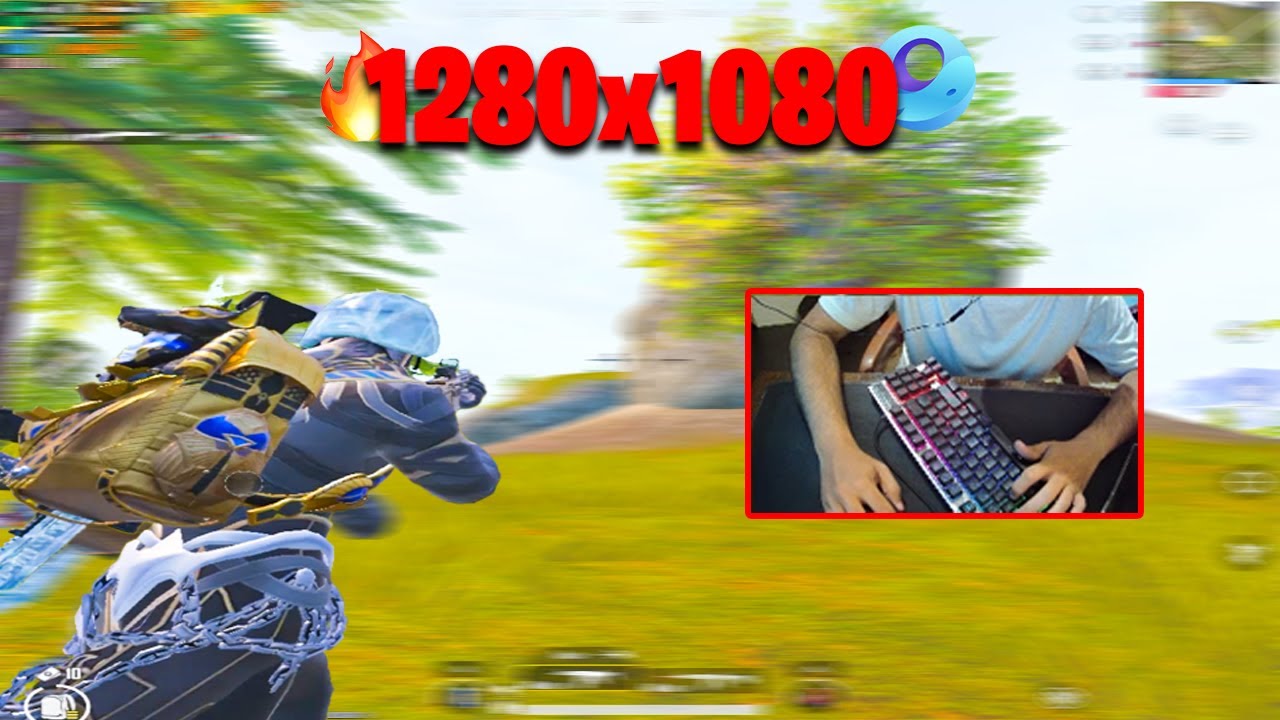 1280x1080  IPAD VIEW + 120FPS = ??? | RYZEN 5 5600 |  RX 6600 XT | PUBGMOBILE (emulator)
