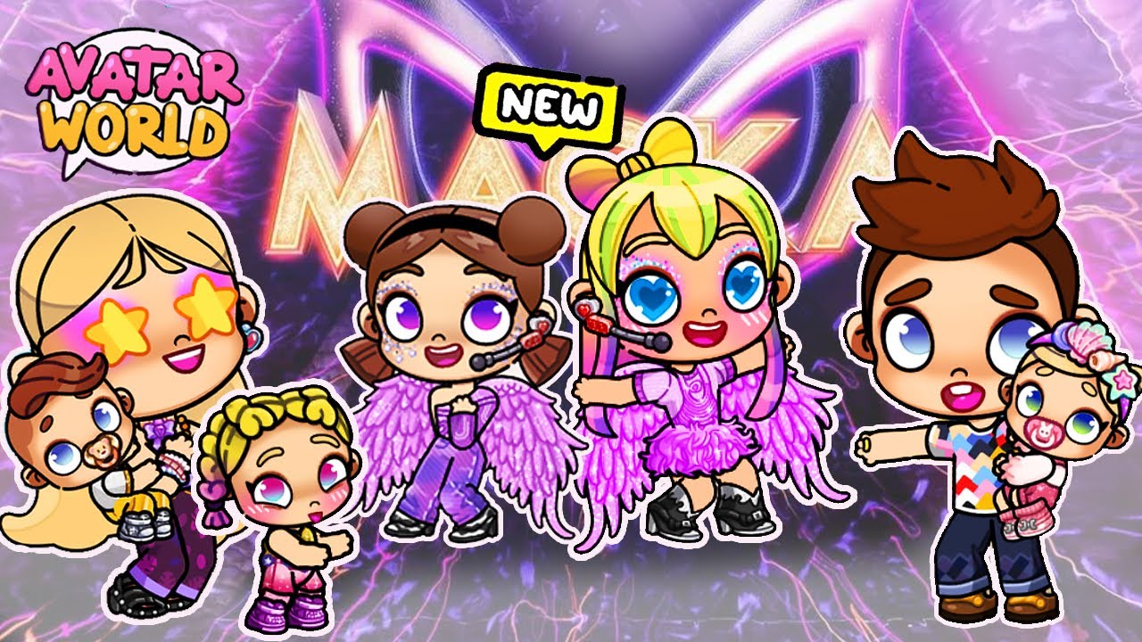 ШОУ МАСКА в AVATAR WORLD ИСТОРИЯ 💕 РУТИНА СЕМЬИ 👨‍👩‍👧‍👦 ОБНОВЛЕНИЕ СЕКРЕТЫ СЕРИАЛ