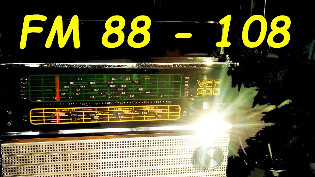 Правильный FM в ВЭФ 206.