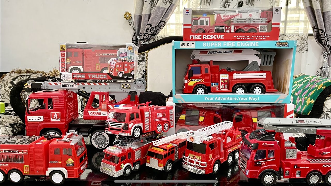 Fire Truck Toys, Collection of Fire Truck, Mobil Pemadam Kebakaran