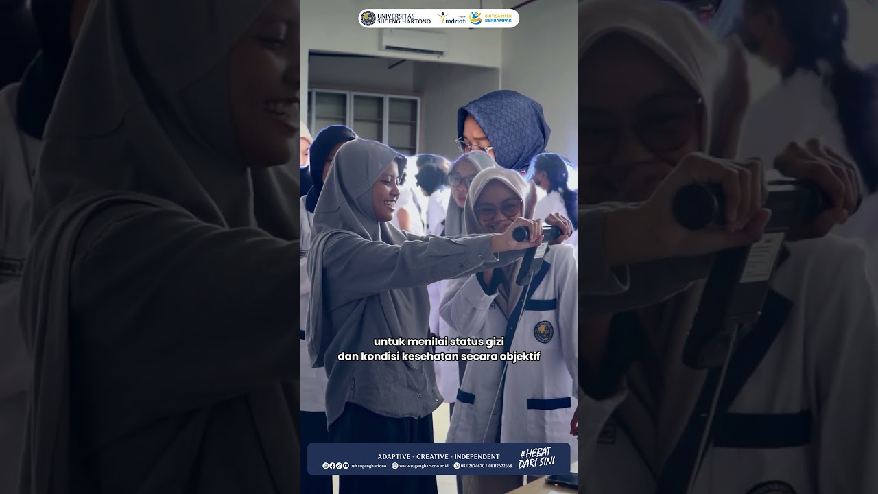 🧪 Praktikum Analisis Komposisi Tubuh – Program Studi Gizi Universitas Sugeng Hartono