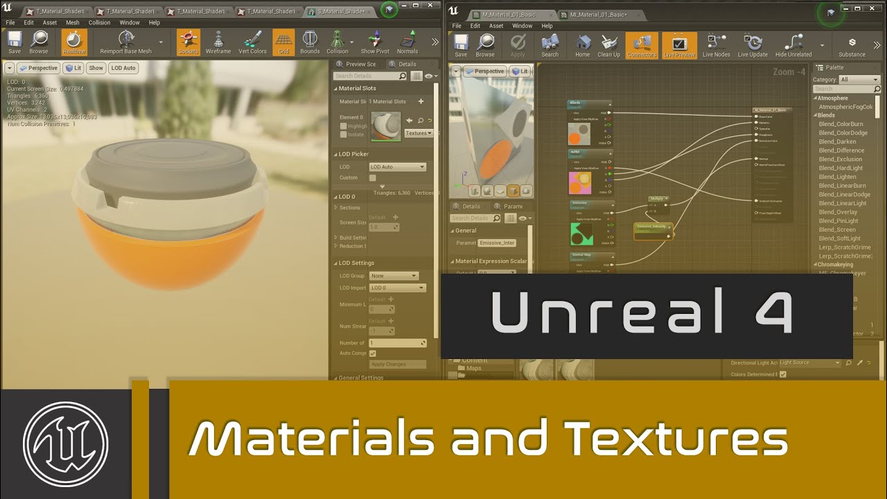 UE4 - Materials and Textures