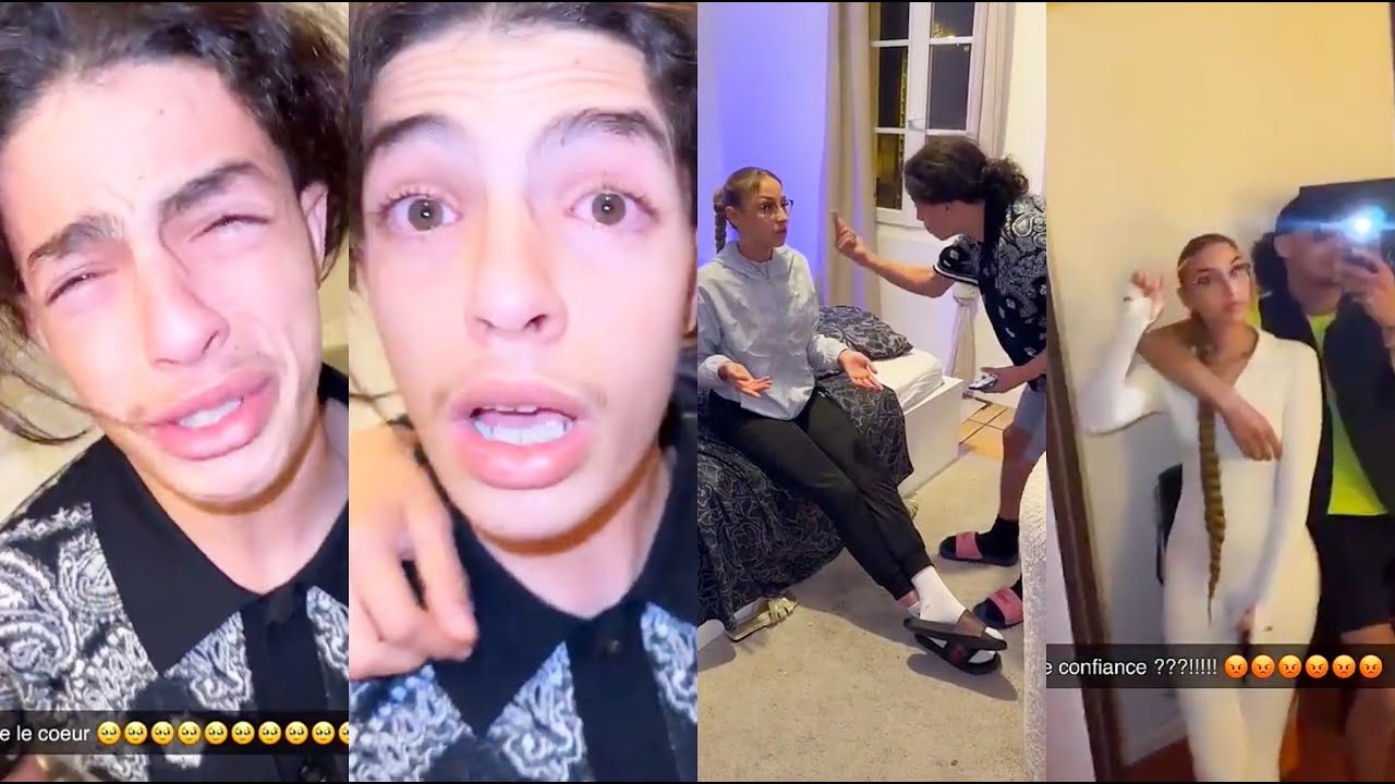 Nasdas: sortez ohh🗣🗣lyna a fait fort🙌 - 4bdv en pleure😰 Lyna l a trompé avec un tiktokeur 😳-les