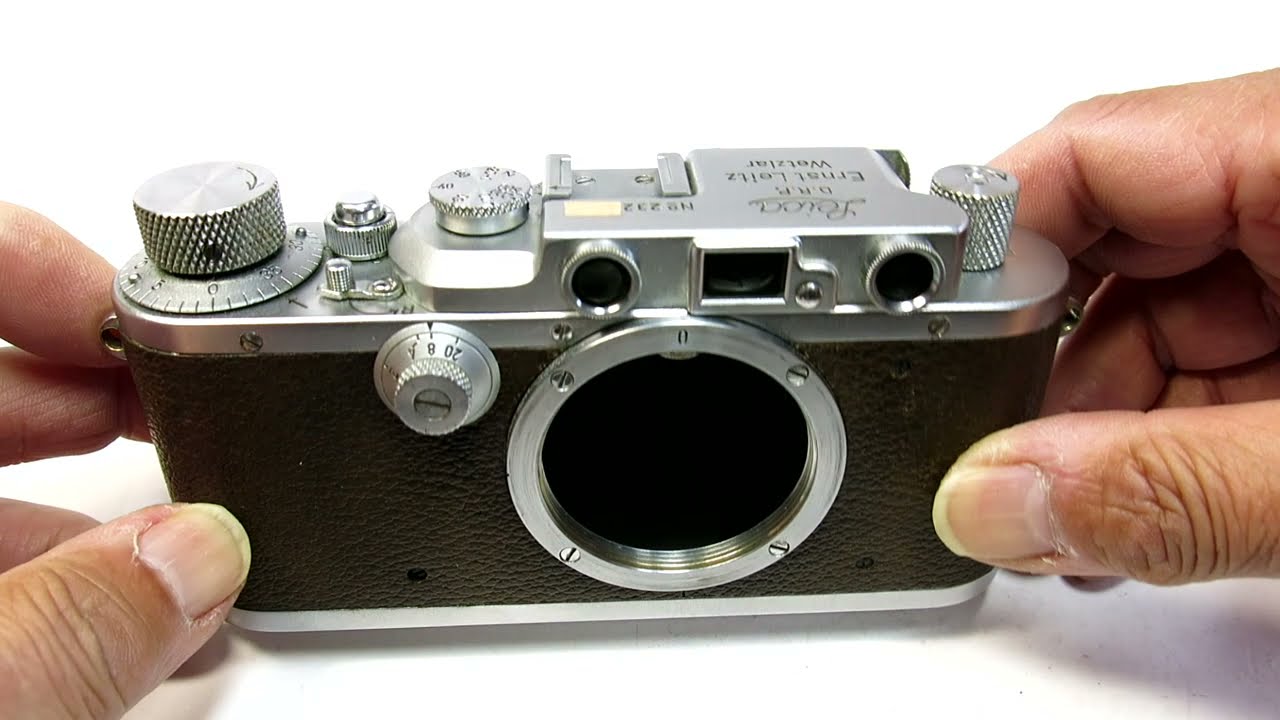 Leica 3 3a adjust rangefinder and clean finder ser.1 ライカファインダークリーニング nobbysparrow