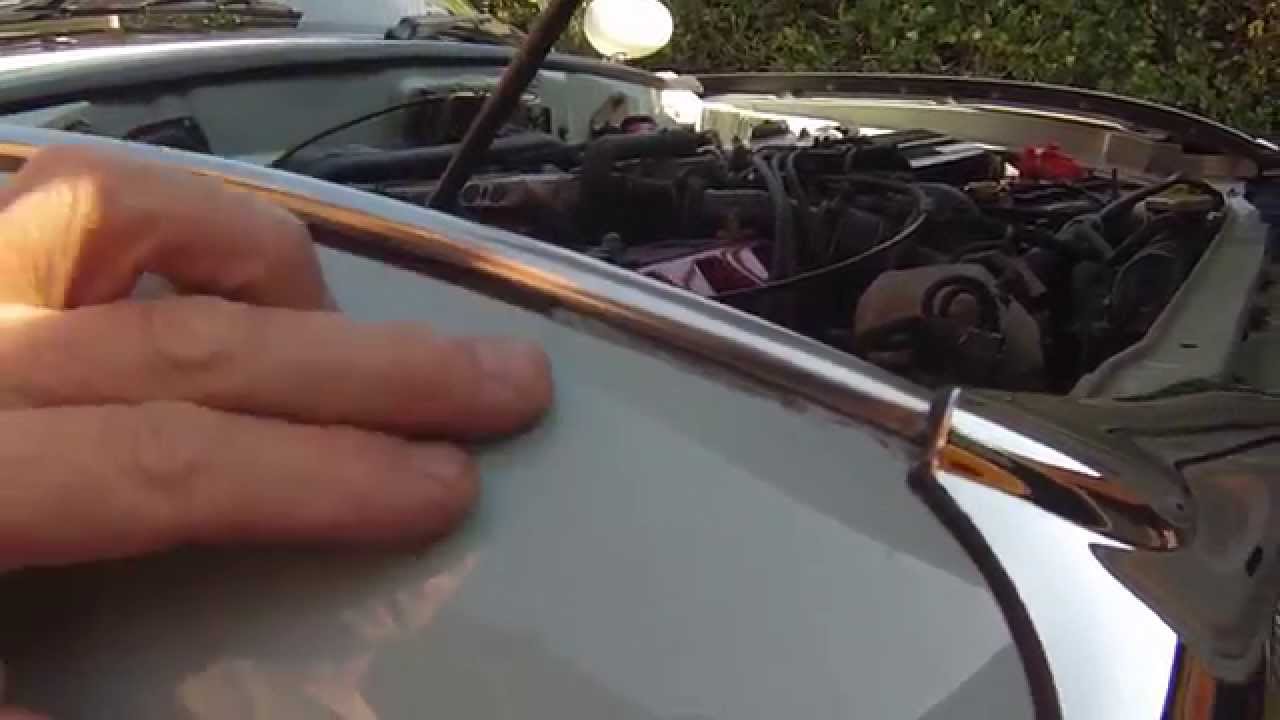 How to repair the plastic trim around your Figaro
