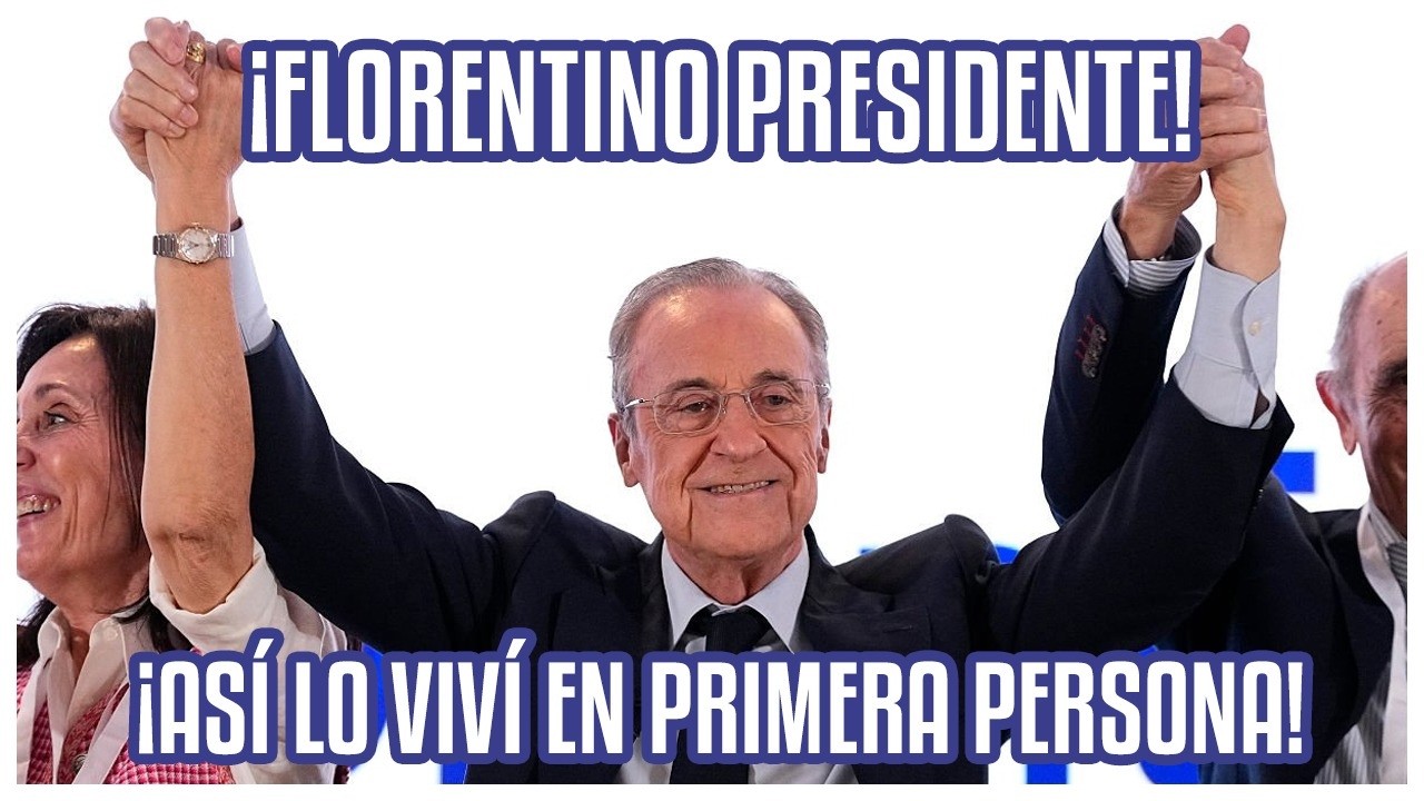 &iexcl;FLORENTINO GANA LAS ELECCIONES DEL REAL MADRID! | AS&Iacute; VIV&Iacute; LA VICTORIA EN PRIMERA PERSONA