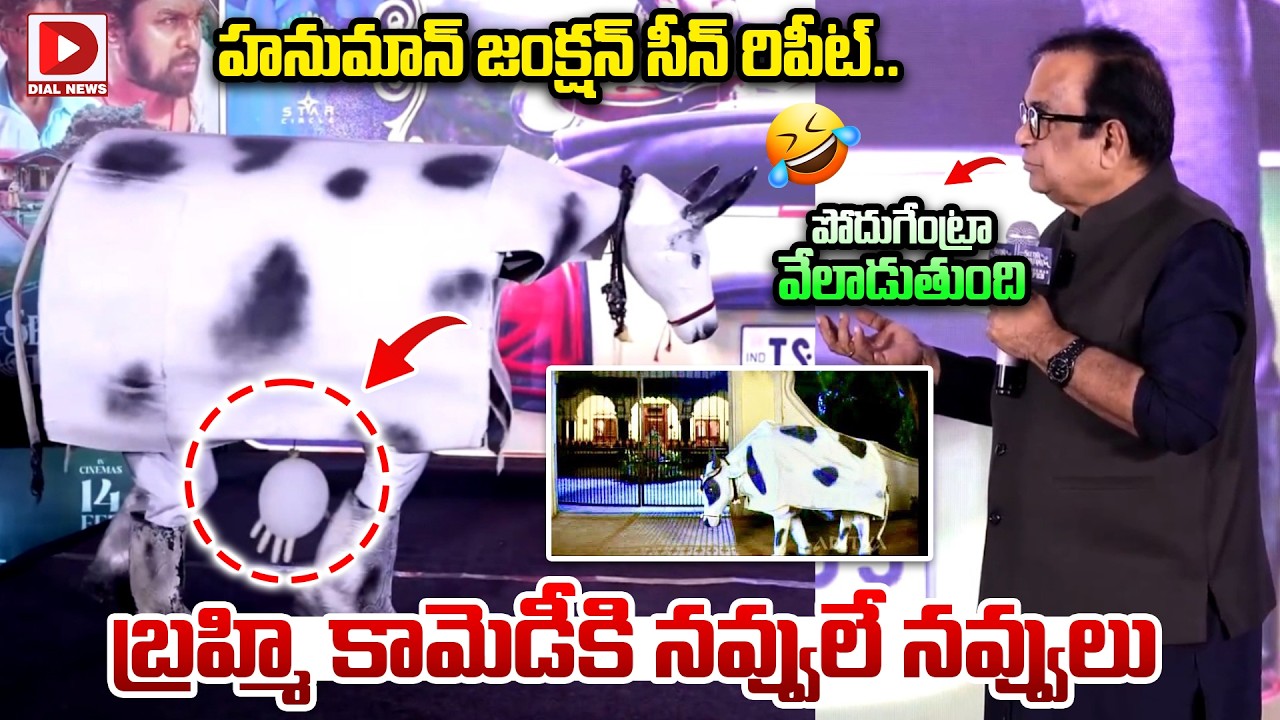 Brahmanandam Superb Speech @ #SeethaPayanam Movie Pre-Release Event | Dial Telugu