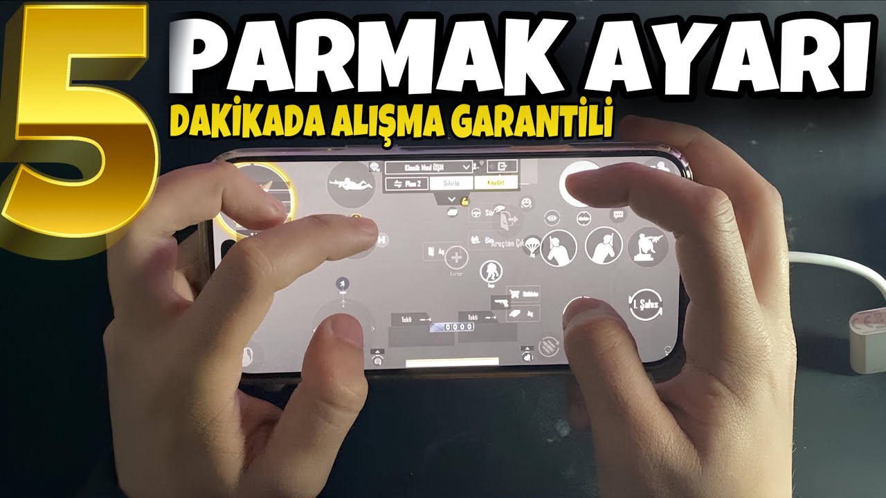 En Kolay 5 Parmak Ayarı! 10 Kat Daha Hızlı ve Profesyonel Oyna (Pubg Mobile)