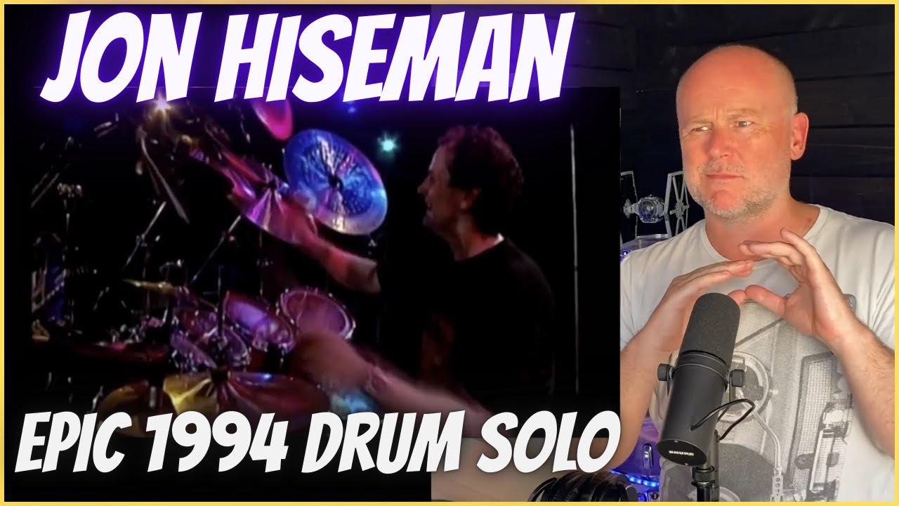 Drum Teacher Reacts: Jon Hiseman Epic Drum Solo | Colosseum Reunion 1994