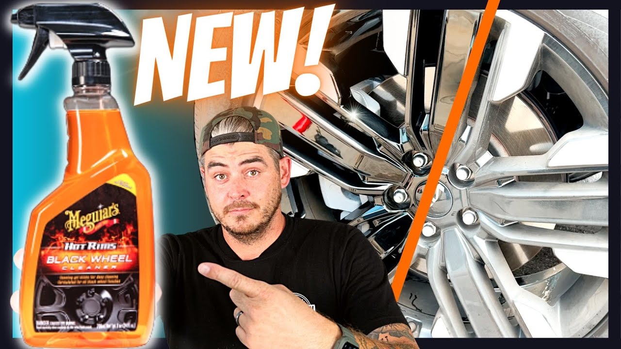 НОВИНКА! ЧЁРНОЕ СРЕДСТВО ДЛЯ ОЧИСТКИ КОЛЁС | Meguiars Hot Rims Чёрное чистящее средство для колёс