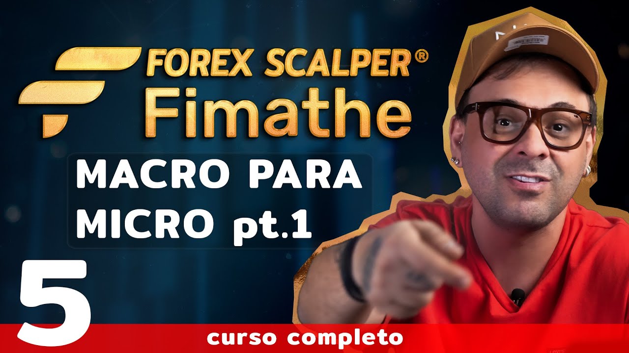 Macro para Micro | Forex Scalper Fimathe⏱️AULA 5 | DAY TRADE