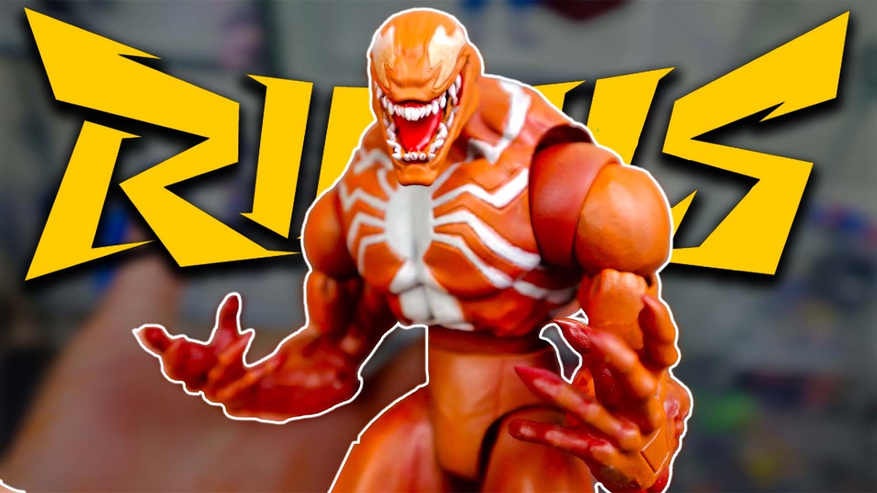 Создание фигурки Оранжевого Венома (Marvel Rivals)