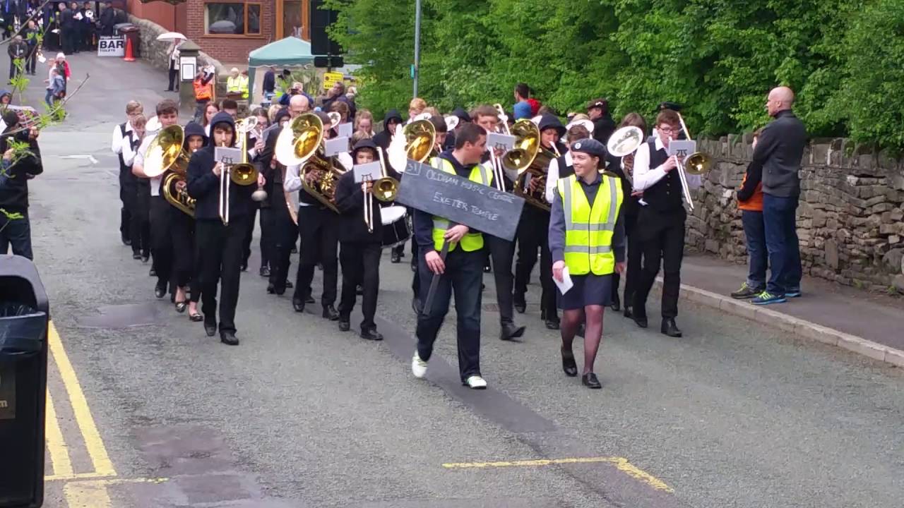 2016 Oldham Music Centre Youth Brass Band at Diggle Whit Friday Band Contest