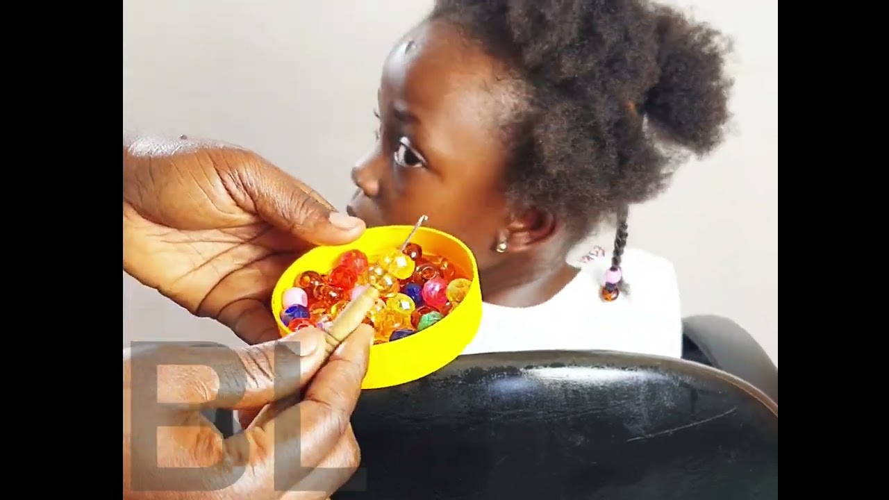 how to :simple and easy protective hairstyle #hairstyle #protectivehairstyle