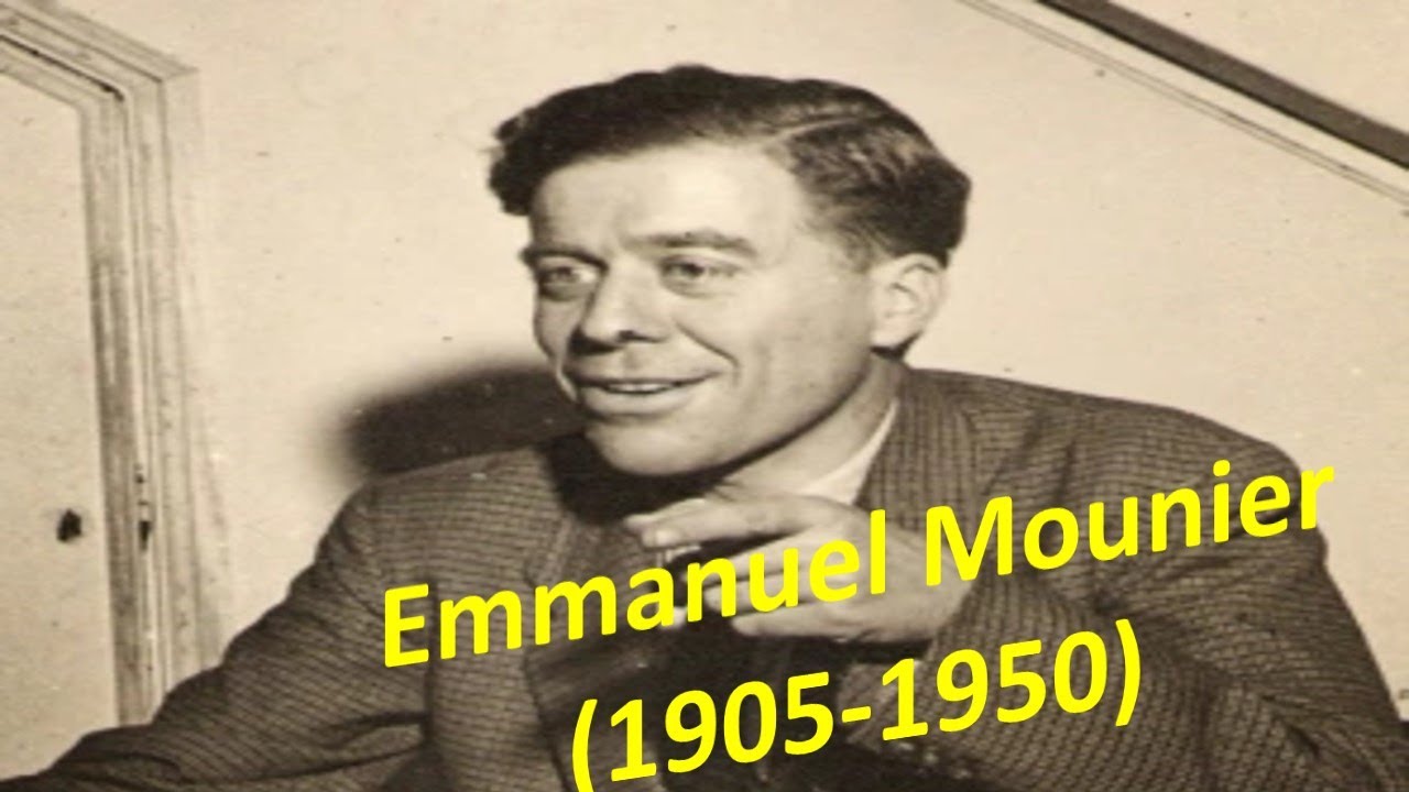 O Personalismo de Emmanuel Mounier | Prof. Cristiano