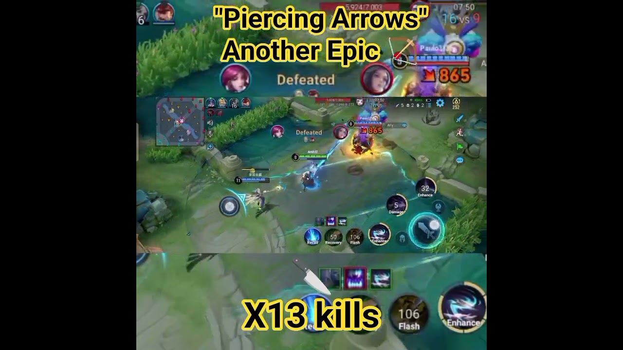 🏹Arrows On fire 🔥Epic X13kills 