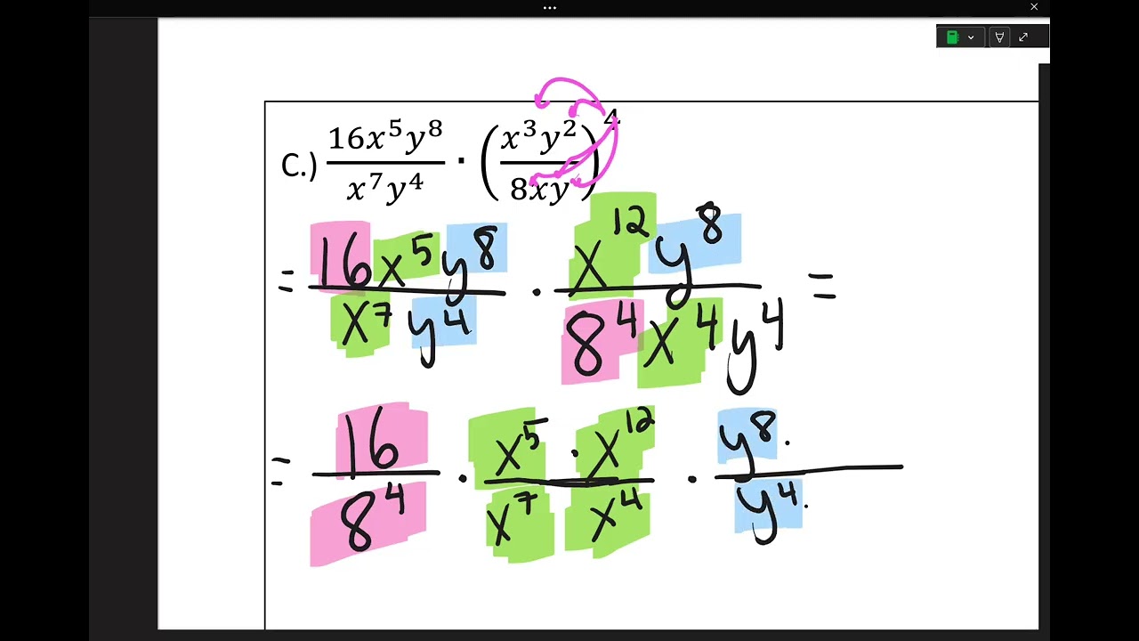 Unit 7: Exponents Wrap Up