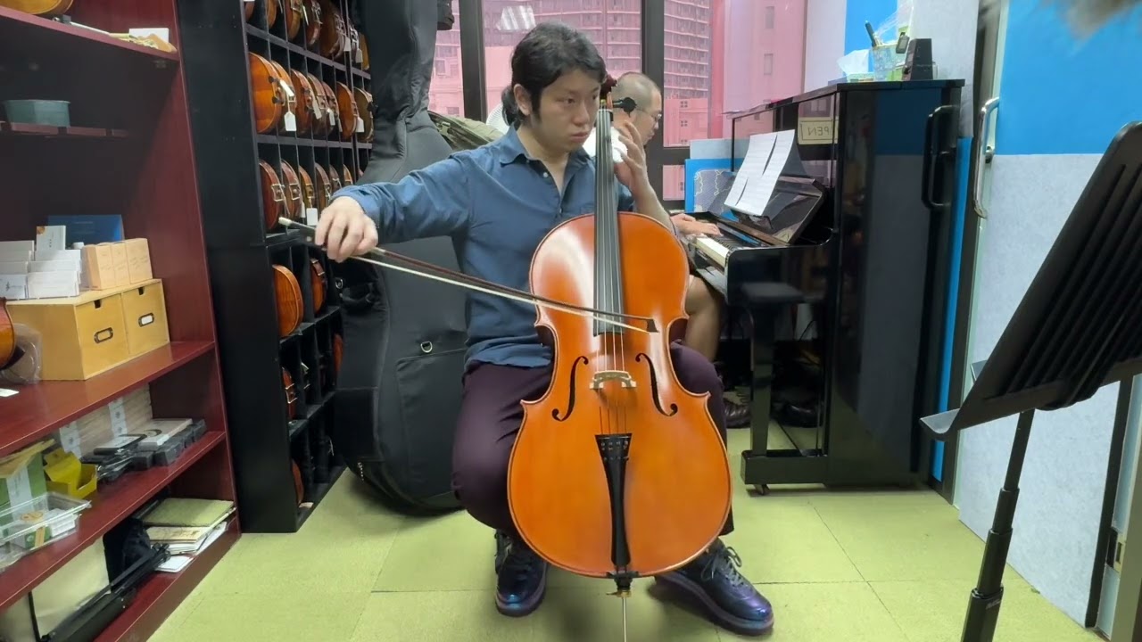 Cello Grade 3, B3, The Swing by Hubicki